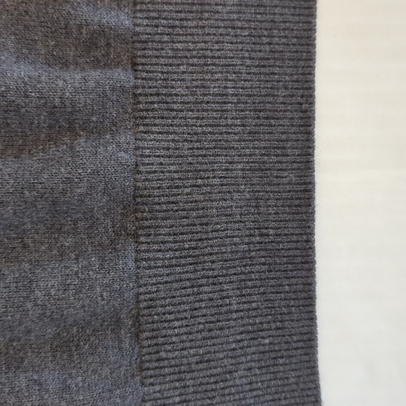 F/X Fusion V-Neck Embroidered Sweater Vest MEDIUM Gray Charcoal - Picture 11 of 15